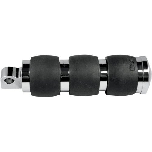 Avon Velvet Air Cushion Folding Foot Pegs for H-D Motorcycles (Chrome)
