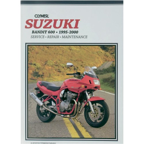 Clymer Physical Book for Suzuki GSF600 and GSF600S 1995-2000 | M338