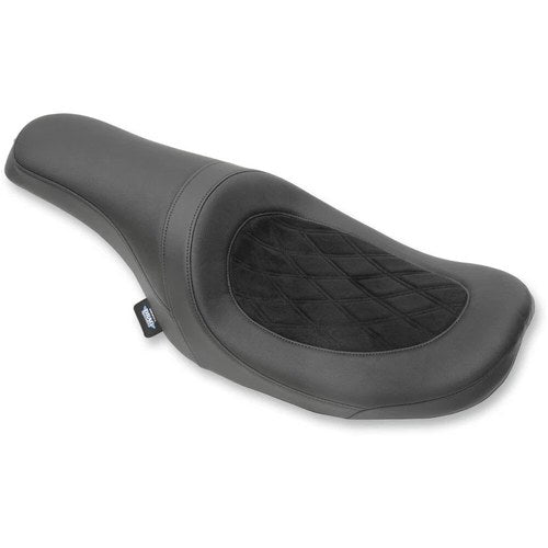 Drag Specialties Predator 2-Up Seat - Double Diamond (Black) 0801-0975