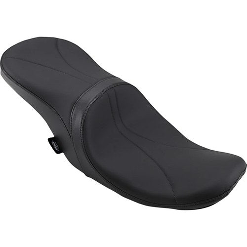 Drag Specialties Low Touring Seat - Razorback Tanks (Black) 0801-1075