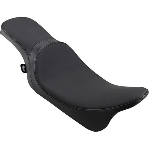 Drag Specialties Predator 2-Up Seat - Solar Leather - FL (Black) 0801-1269