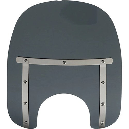 Memphis Shades Slim Windshield 15" - 7" Headlight Cutout (Black Smoke) MEM41110