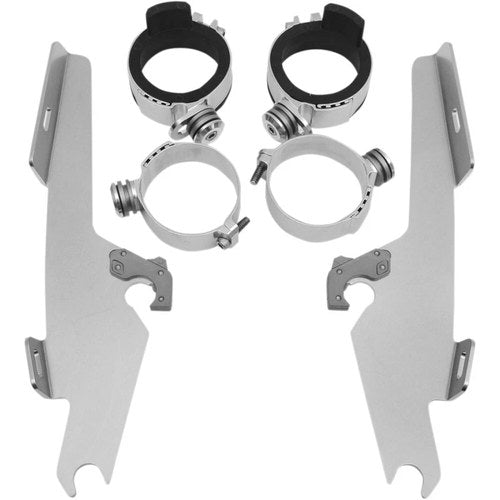 Memphis Shades Fats/Slim Trigger Lock Mounting Kit - XVS650 (Polished) MEM8980