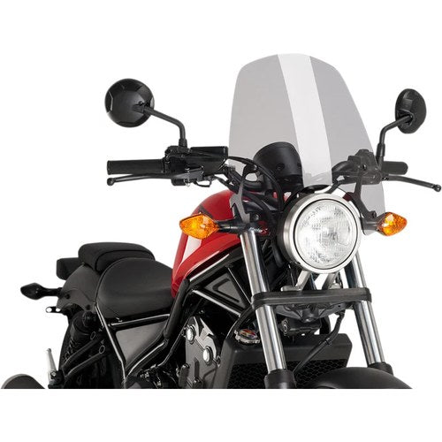 Puig New Generation Windscreen - Rebel 500 (Smoke) 9462H