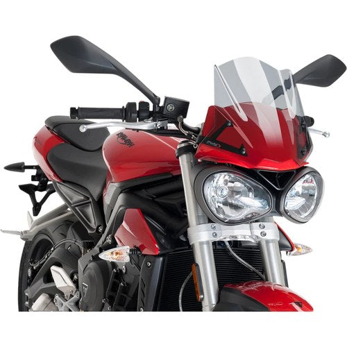 Puig Naked New Generation Windscreen (Light Smoke) 9999H