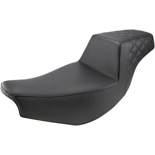 Saddlemen Step Up 2-Up Seat - Driver Passenger Diamond (Black) I14-07-173