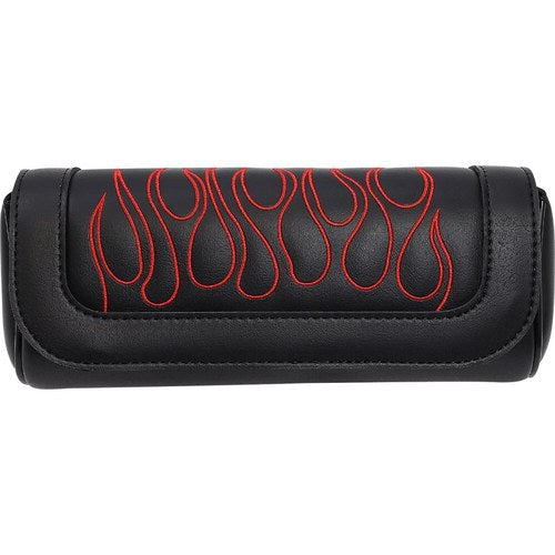 Saddlemen Highwayman Tattoo Tool Pouch - Flame (Black / Red) X021-05-0032