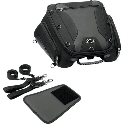 Saddlemen Sport Tunnel Bag - Standard (Black) 3516-0108