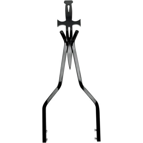 Cycle Visions Sissy Bar Stick - 18" Daggertude (Black) Wide | CV-8010B