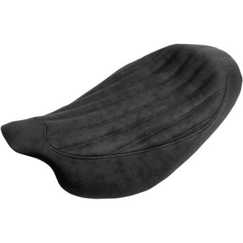 Saddlemen Knuckle Solo Seat - Ribbed (Black) 808-07B-0023