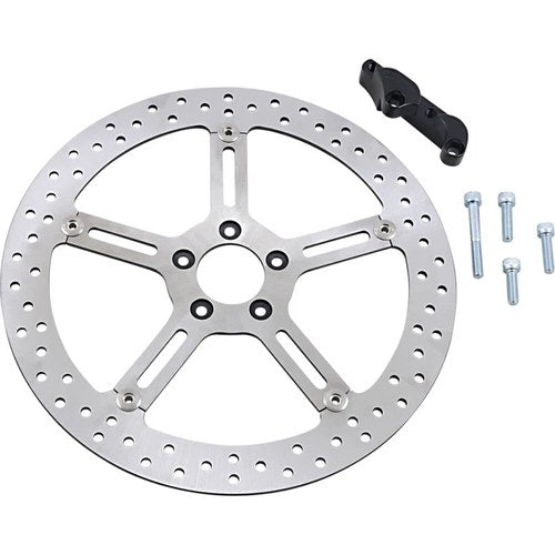 Arlen Ness Big Brake Rotor - 15" Left - Harley-Davidson | 02-965