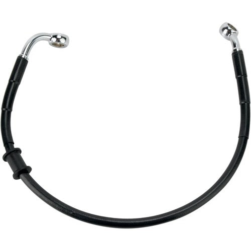 Drag Specialties Rear Brake Line Fxd 08-17 Black | 660111-BLK