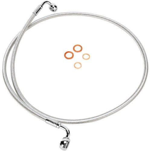 Magnum E-Z Align Front Brake Line - Sterling Chromite II - 52" - 90/90 Degree