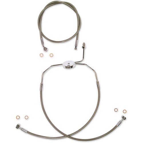 Magnum XR Brake Line Kit - 19" - Stainless | SSC1304-19