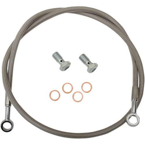 Parts Unlimited +6" Brake Line - 37" - Polaris/Yamaha | YAM-001-6