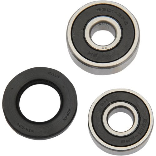 Pivot Works Wheel Bearing and Seal Kit - Double Seal - Rear | PWRWK-H28-001