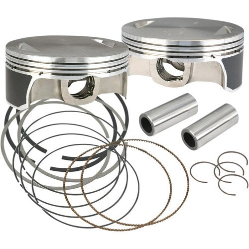 S&S Cycle Forged Piston Kits for Hot Set Up Kits - Standard | 106-3491A