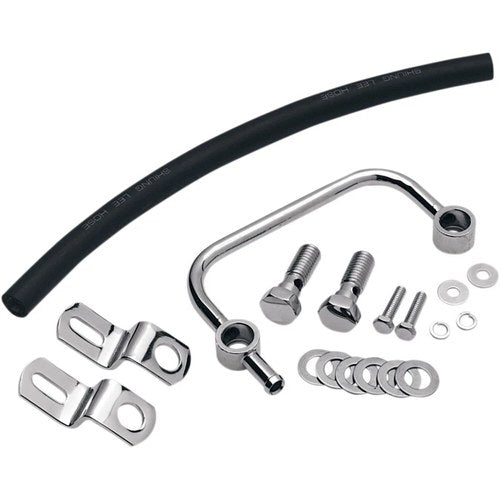 Drag Specialties Breather Kit 91-17 XL (Black / Chrome) 35-0316-SC5