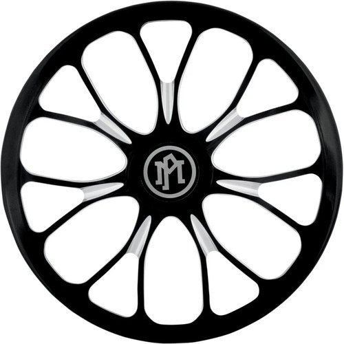 Performance Machine Insert Air/Cleaner Heathen (Black / Silver) 0206-2010HEA-BM