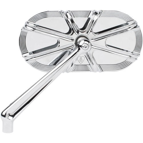 Arlen Ness Deep Cut Mirror - Chrome - Left | 13-165