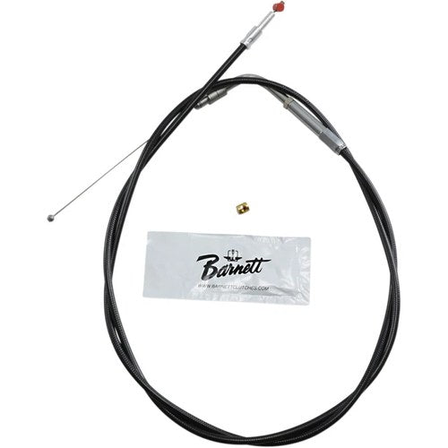 Barnett Extended 6" Black Throttle Cable for '02 - '07 Flhr | 101-30-30016-06
