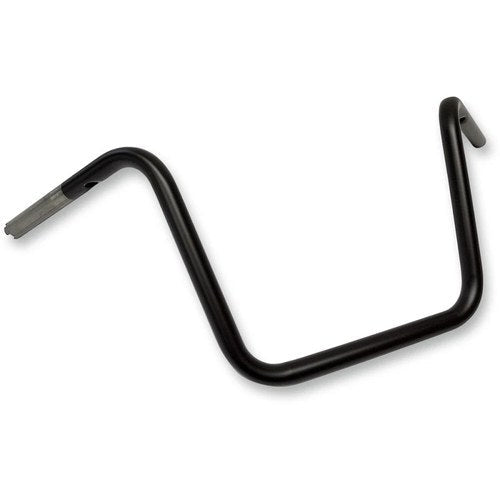 Drag Specialties Flat Black 12" Ape Hanger Handlebar for Tbw | 0601-3490
