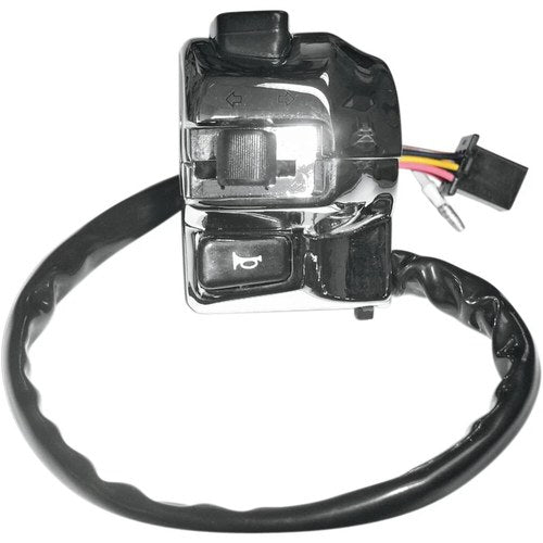 K&S Technologies Chrome Universal Turn Signal Switch | 12-0041