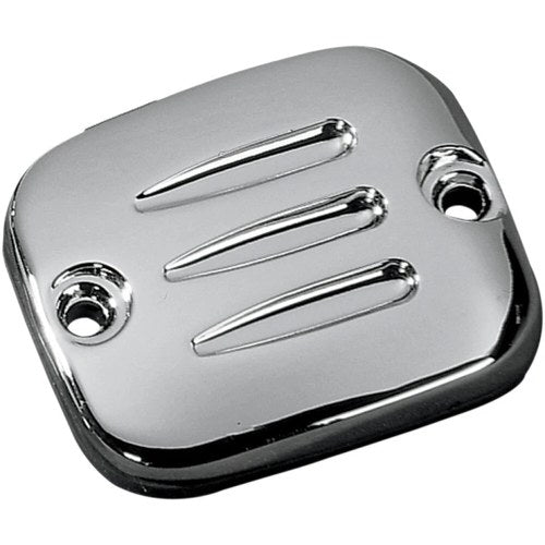 Drag Specialties Grooved Front Master Cylinder Cover | 373814-BC101