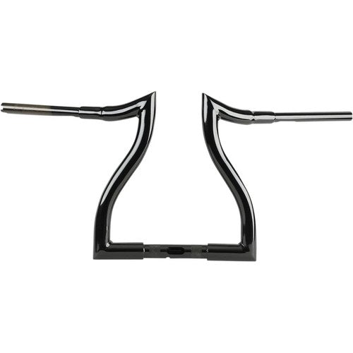 LA Choppers Black 12" Hammerhead Handlebar for FLT/H | LA-7316-12B