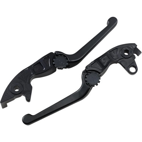 Powerstands Racing Black Anthem Lever Set for Gold Wing | 00-07250-22