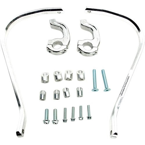 Moose Racing Silver 7/8" Contour Handguards | 50-5232S
