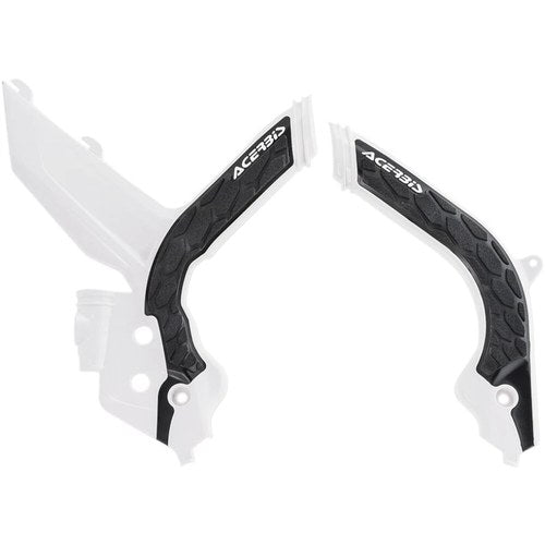 Acerbis X-Grip Frame Guards - KTM - White/Black | 2783151035