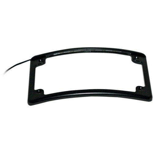Custom Dynamics LED License Plate Frame - Black | LPF-RAD-B-LP