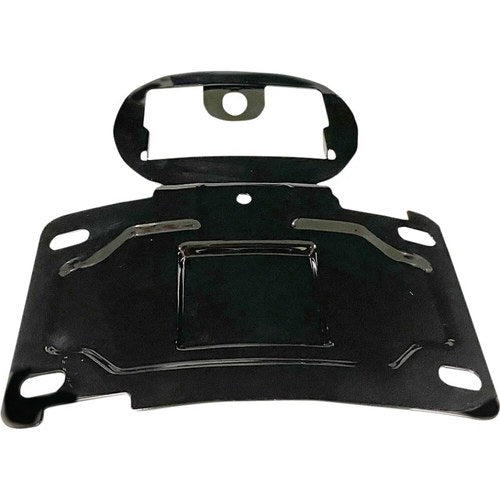 Custom Dynamics License Plate Mount/Relocation - Black | CD-TLLP-KIT-B
