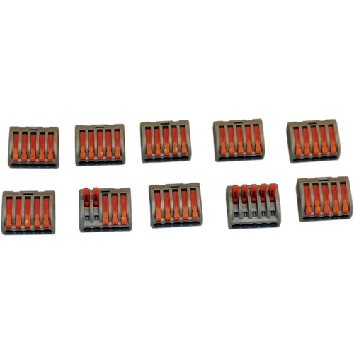 Custom Dynamics Wiring Cage Clamps 5-Spot - 10PK | CG25