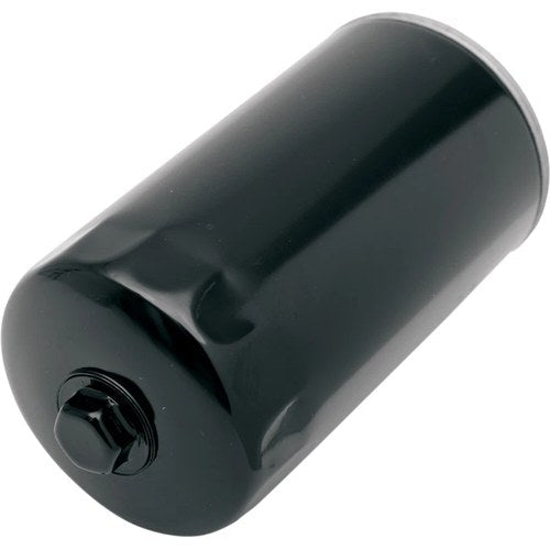 Drag Specialties Oil Filter - Spin-On - Black - With Nut | 14-0018BK-BX41