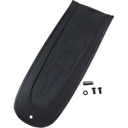 Drag Specialties Fender Skin - Flame Stitched Vinyl Center | 1405-0152