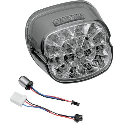 Drag Specialties Taillight - Smoke - Top Tag | 161273