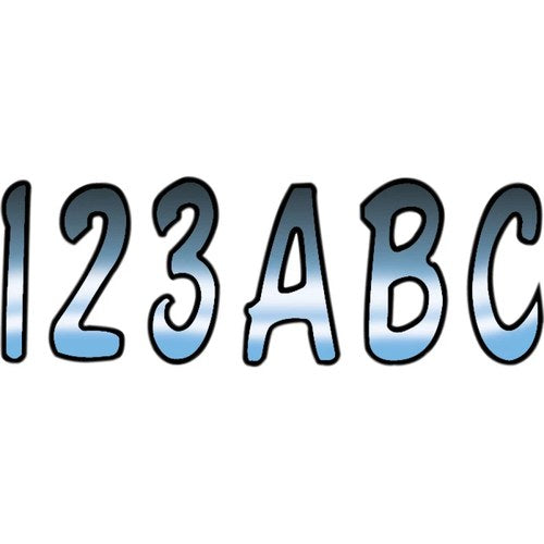 Hardline I.D. Sticker Kit - 200 Series - Blue Gradation | CHBKG200