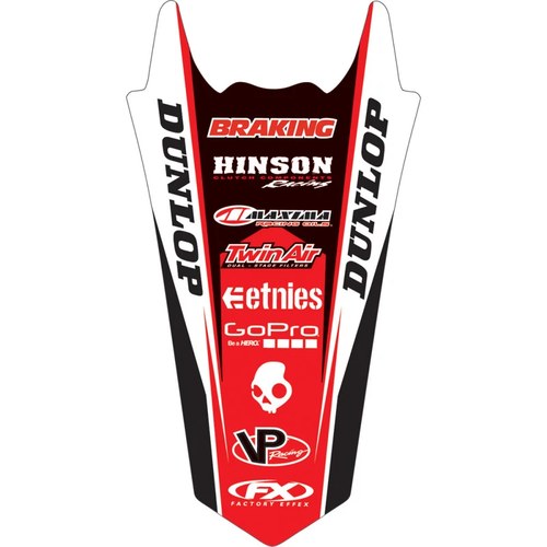 Factory Effex Rear Fender Graphic - Honda | 17-32308