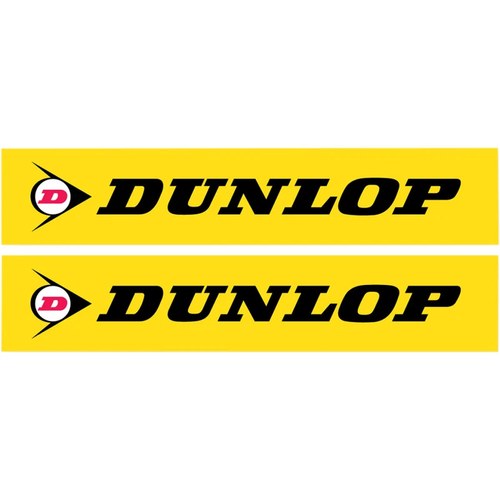 Factory Effex FX Swingarm Sticker - Dunlop - Yellow | 02-7065