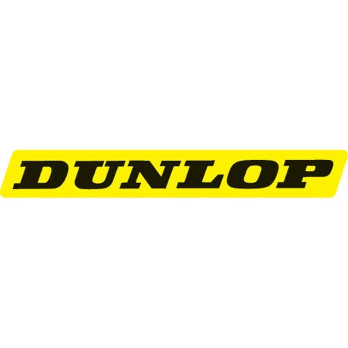Factory Effex Logo Decal/Sticker - Dunlop - Yellow - Sold Each | 04-2669