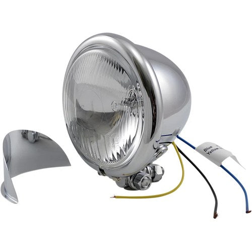 Drag Specialties 4 1/2" Spotlight with Visor H-3 | 20-0026-BX-LB2