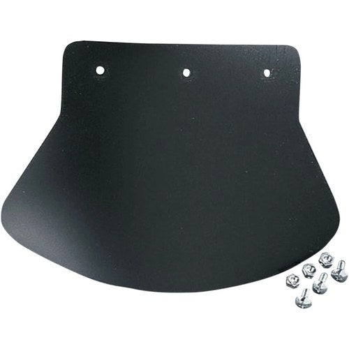 Drag Specialties Mud Flap - Plain - 9.5" W x 6.5" H | DS393702