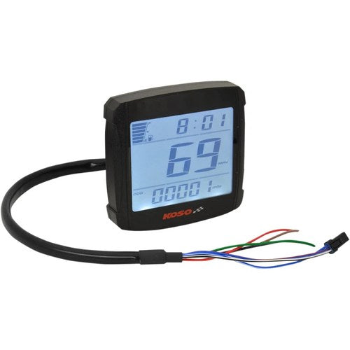 Koso North America XR-01 Speedometer - 2.94" L x 3.05" W x 0.94" D | BB026000