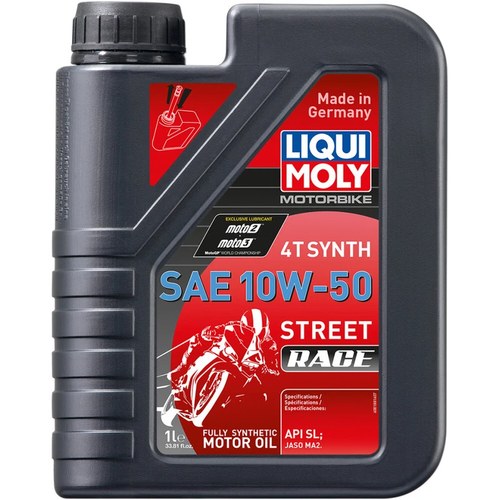 Liqui Moly Street Synthetic 4T Oil - 10W-50 - 1 L | 20066