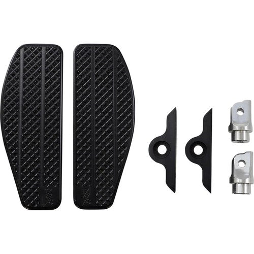 Thrashin Supply Co Mini Floorboard - Black | TSC-2030-1