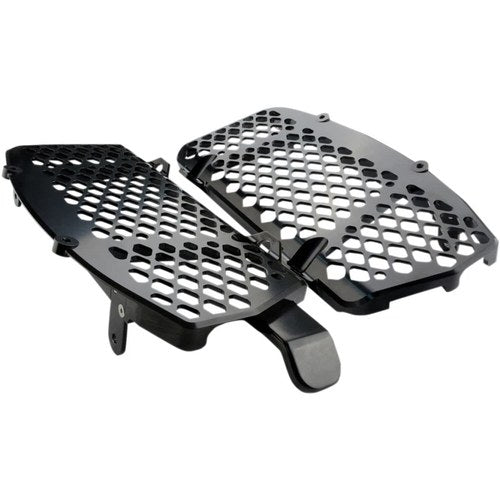 Trail Tech Radiator Guard - Black - KTM/Husqvarna | 0151-RB02
