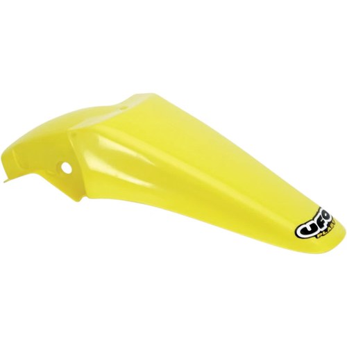 UFO MX Rear Fender - Fluorescent Yellow - '02-'20 RM85 | SU03971-102