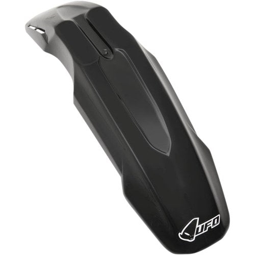 UFO Universal Supermoto Front Fender - Black | PA01029-001
